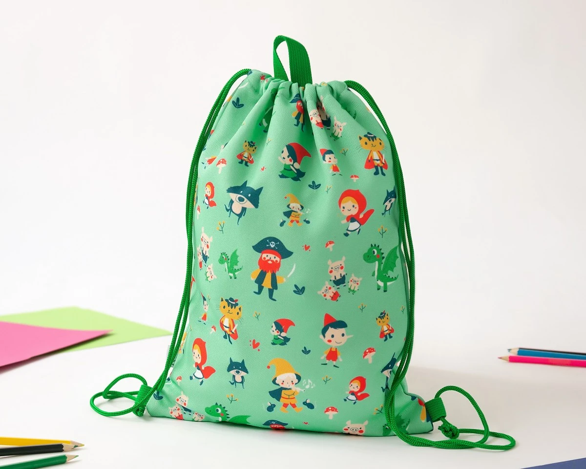 Mochila saco Kiokids - Cuentos