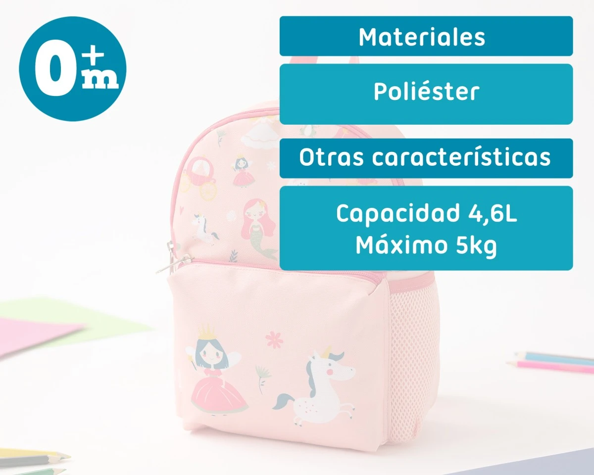 Mochila Kiokids - Princesas - Imagen 2