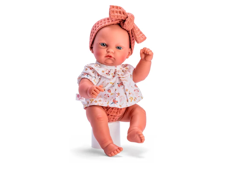 Gordi (28 cm) - Camisa flores y diadema caldero