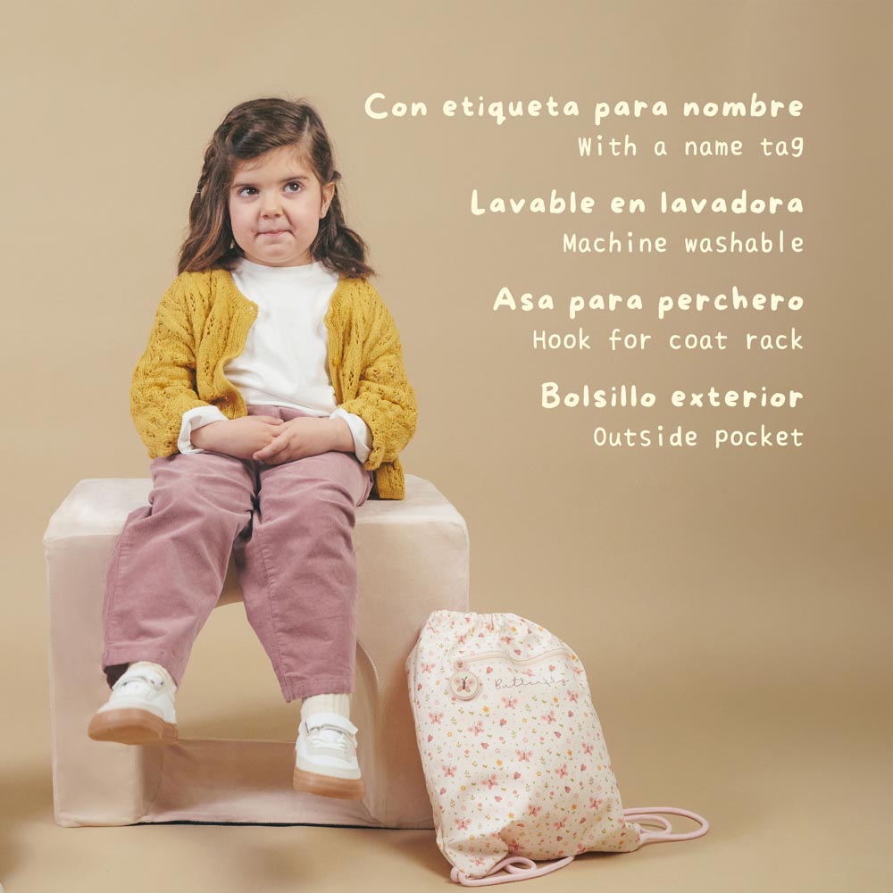 Mochila saco impermeable - Butterfly - Imagen 6