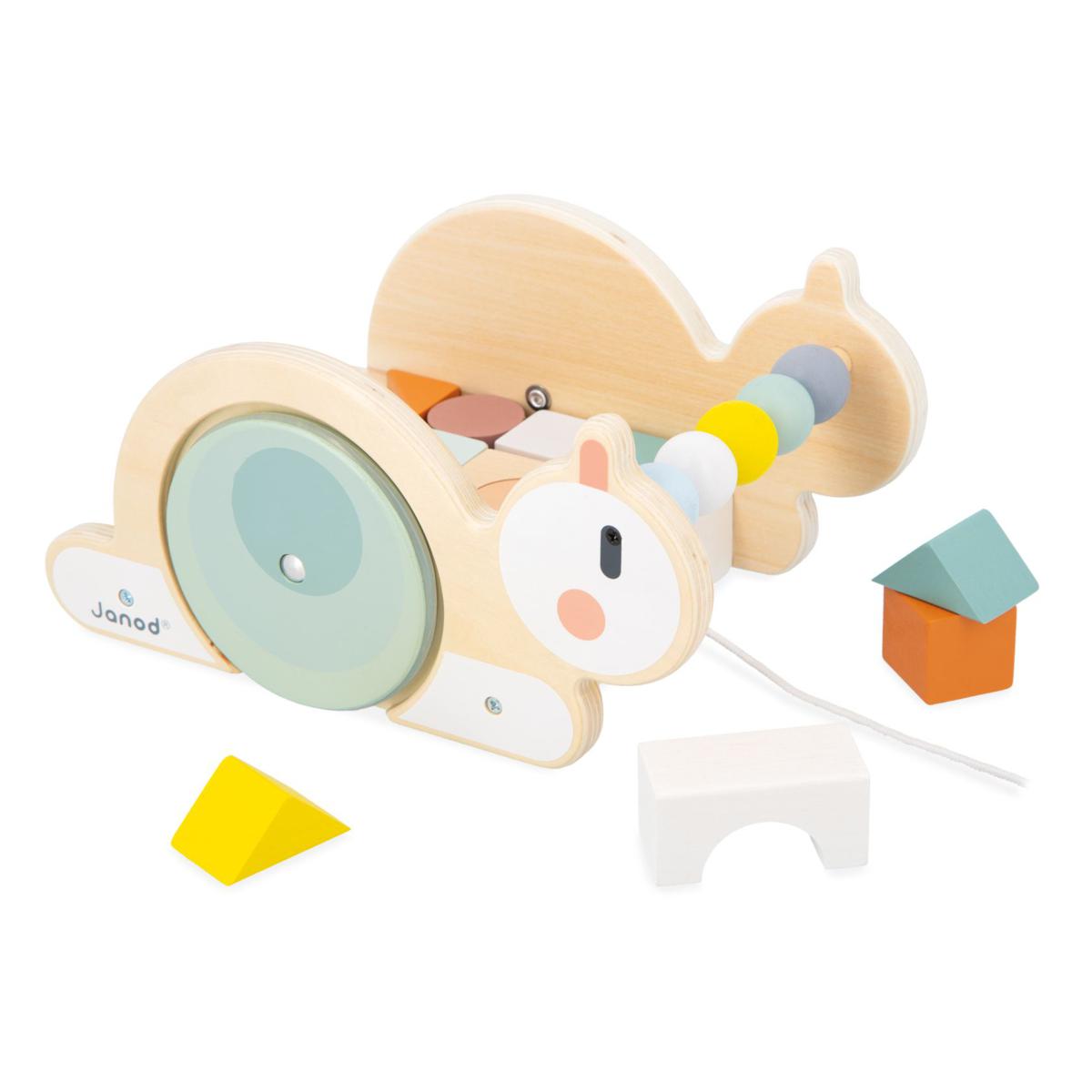 Carrito caracol con cubos - Sweet cocoon