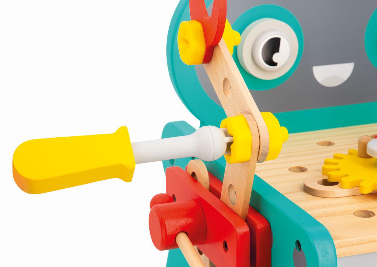 Brico´kids - Carro banco de trabajo robot - Imagen 6