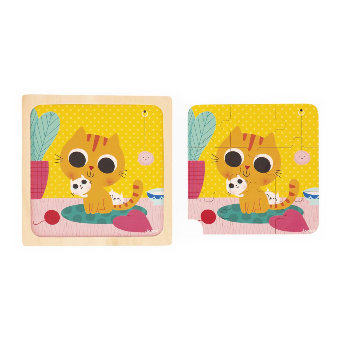 Puzzle madera el Gato Peanut - Imagen 5