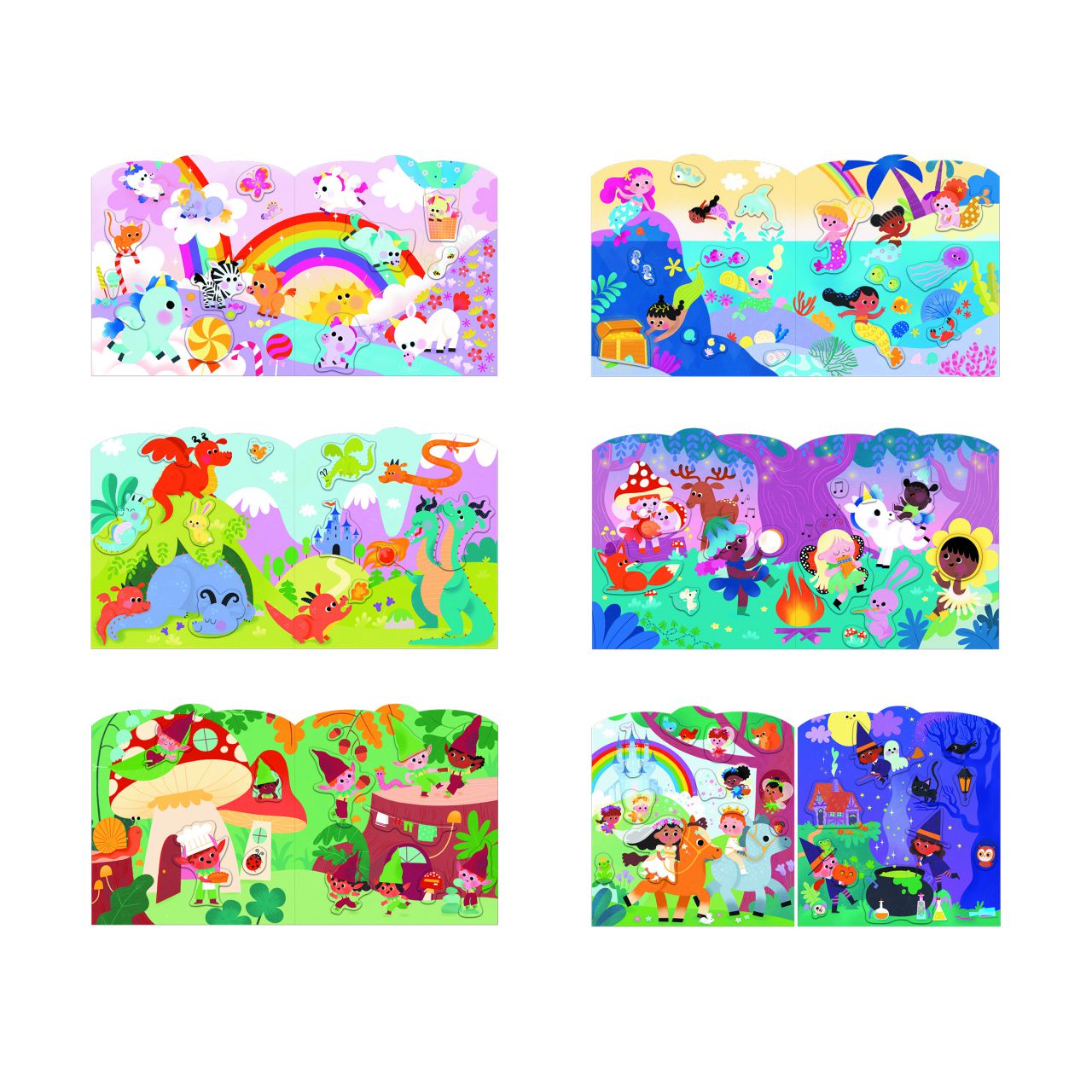 Cuaderno pegatinas - Mundos fantásticos - Imagen 2