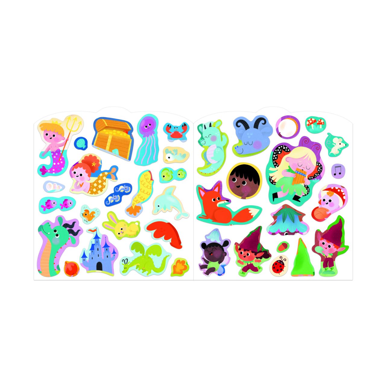 Cuaderno pegatinas - Mundos fantásticos - Imagen 13