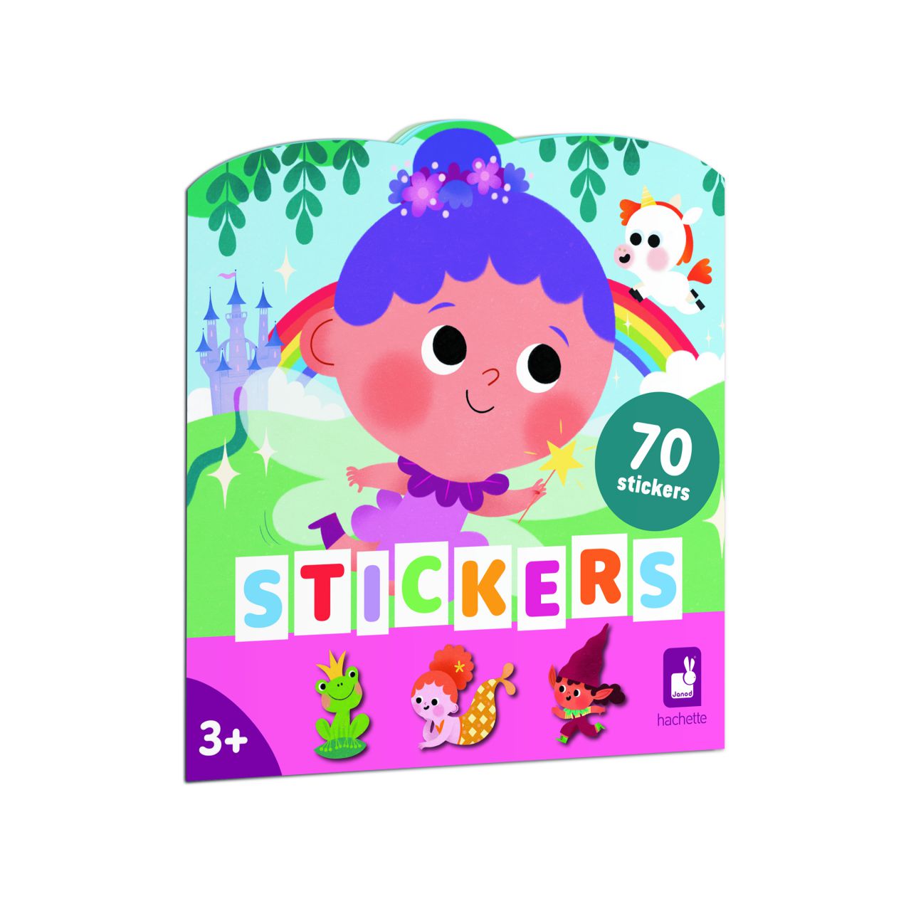 Cuaderno pegatinas - Mundos fantásticos