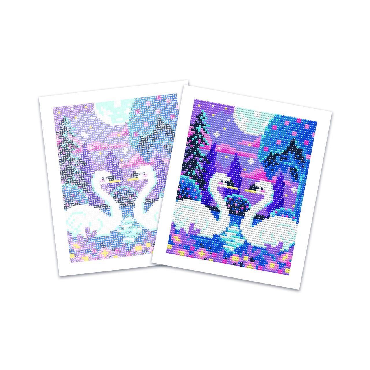 Cuadros con diamantes - Cisnes - Imagen 4