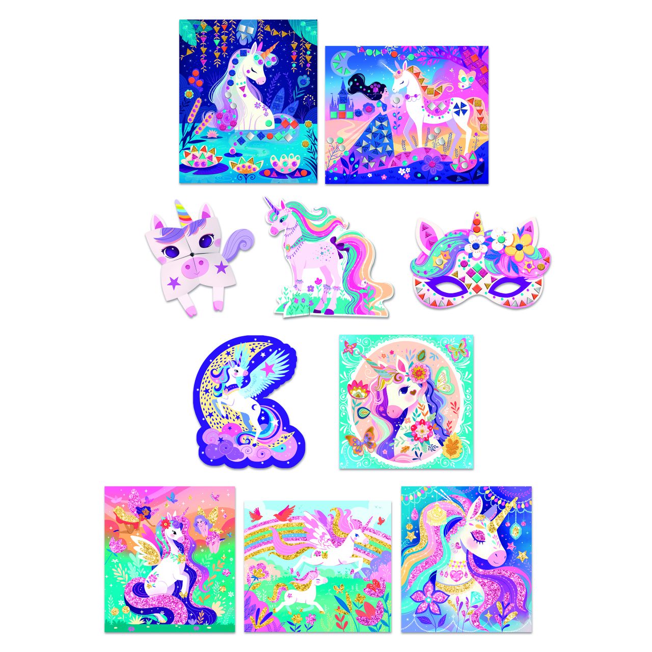Caja multiactividades unicornios - Imagen 11