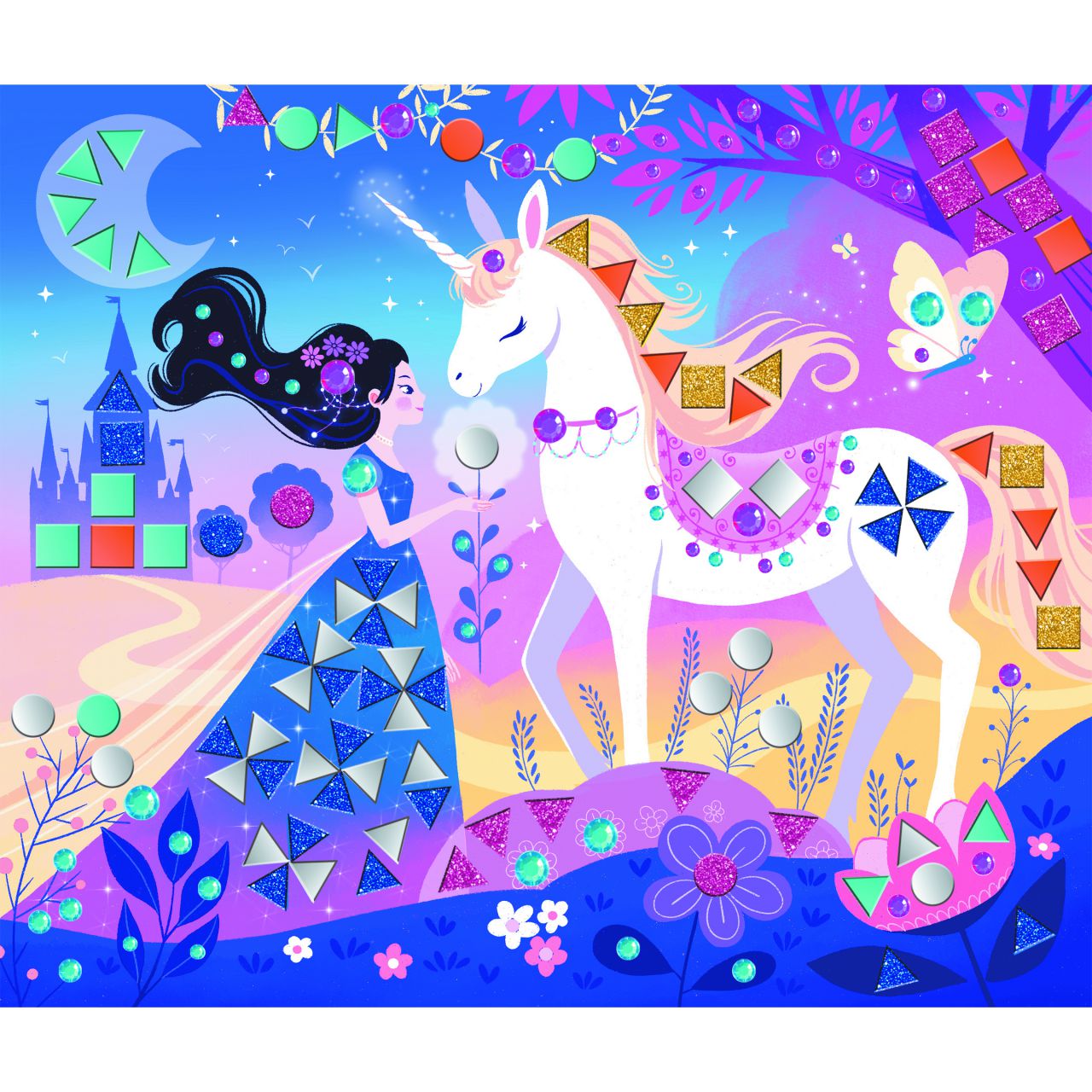 Caja multiactividades unicornios - Imagen 7