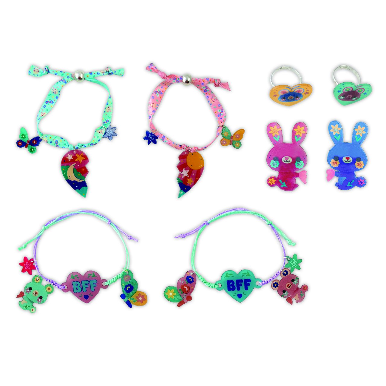 Joyas de la amistad de plástico mágico - Imagen 2