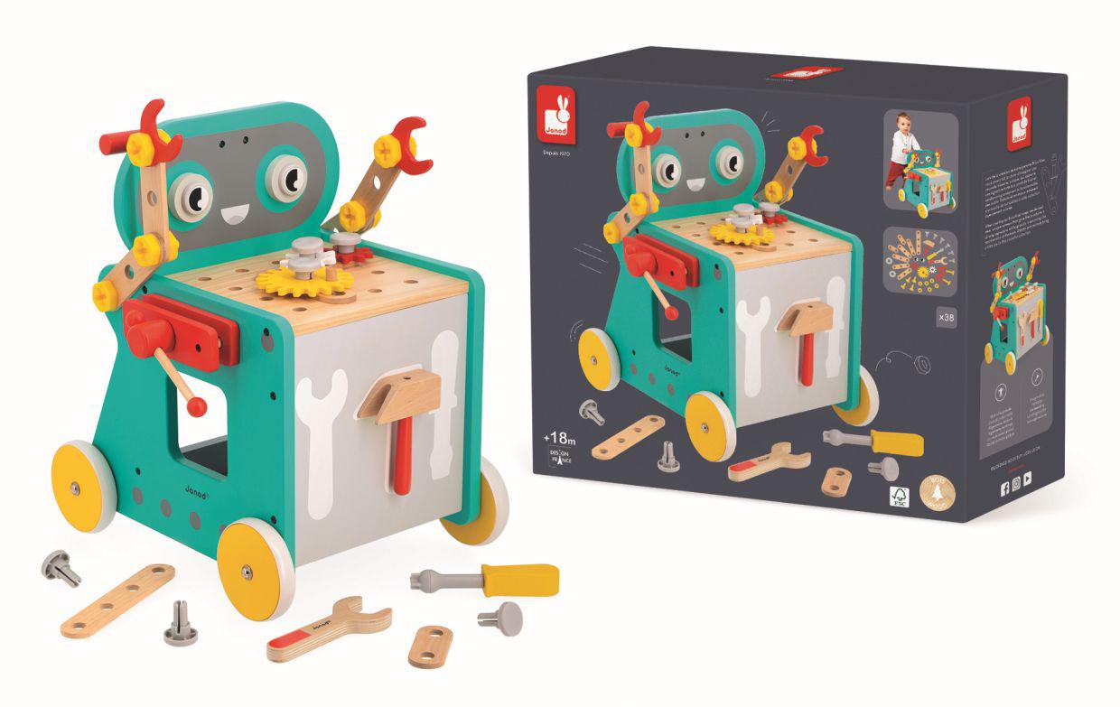Brico´kids - Carro banco de trabajo robot - Imagen 12