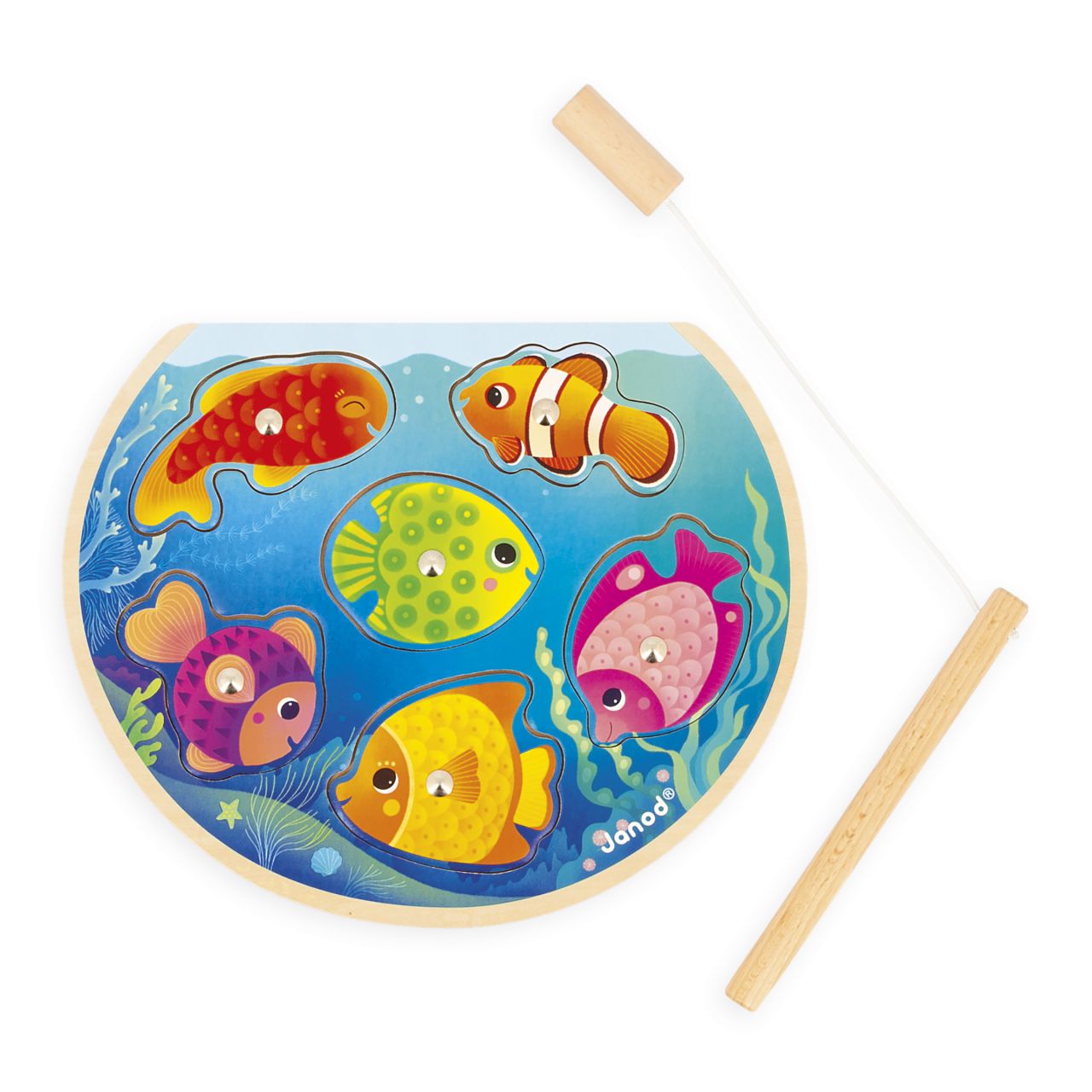 Juego de pesca magnético