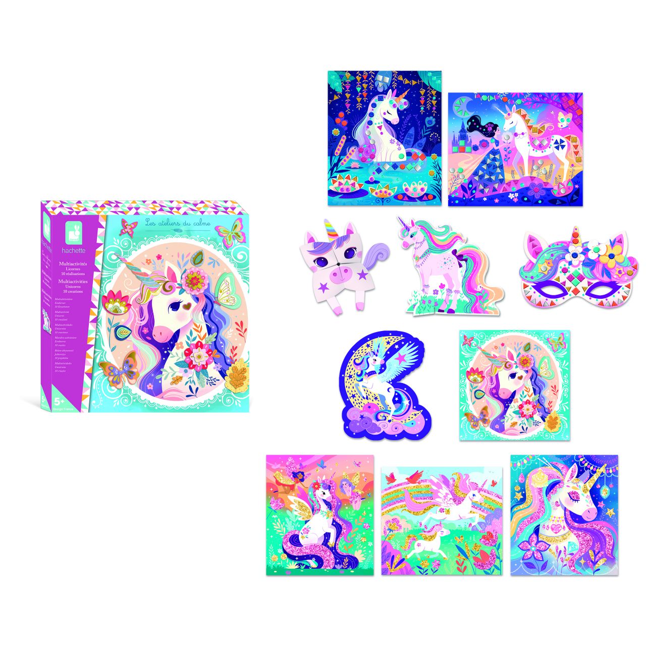 Caja multiactividades unicornios - Imagen 10