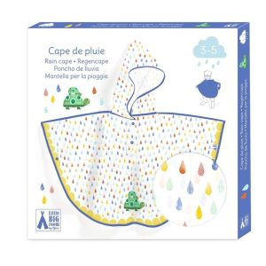 Poncho lluvia Tortuga (T. XS 3-5 años )