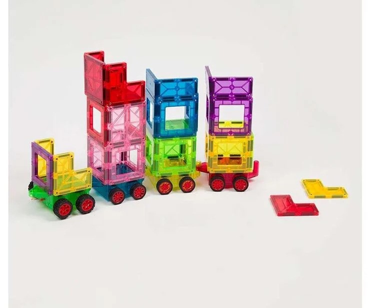 Imanix - Tren con vagones (38 pzas.) - Imagen 4
