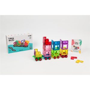 Imanix - Tren con vagones (38 pzas.)