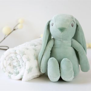 Manta con peluche - Varios colores