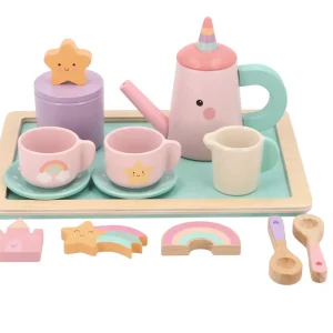 Set de Té de Madera Magic World