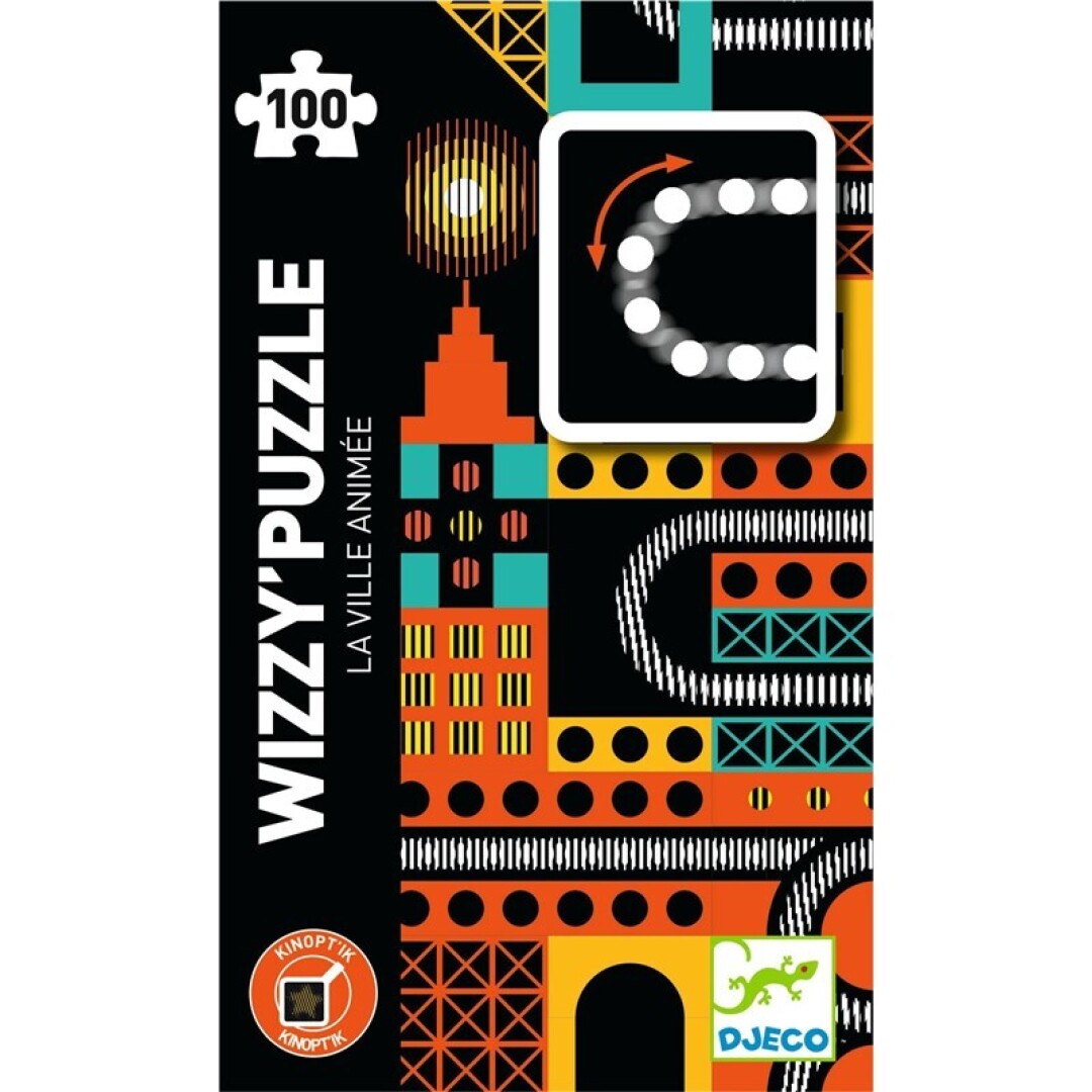 Wizzy Puzzle - La ciudad animada
