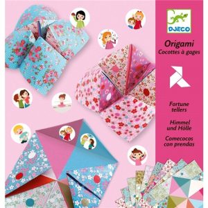 Papiroflexia Origami - Comecocos flores