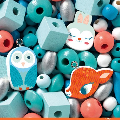 Perlas de madera - Pequeños animales - Imagen 2
